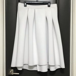 Charlotte Russe White Peplum skirt